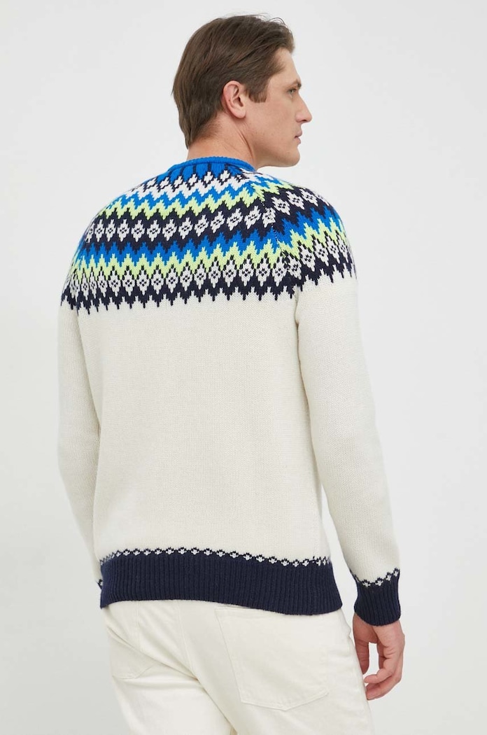 Odzież MC2 Saint Barth sweter z domieszką wełny HER0014 multicolor