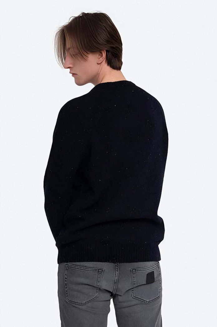 Oblečení Vlněný svetr Carhartt WIP I010977 námořnická modř