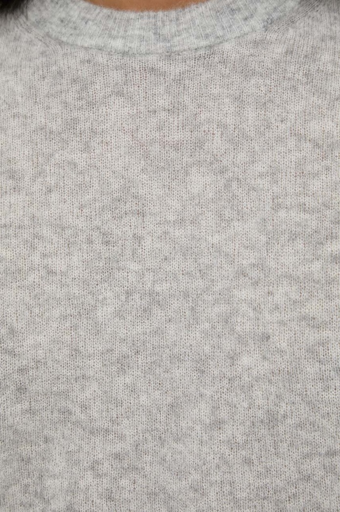 American Vintage sweter wełniany MRAZ18A szary
