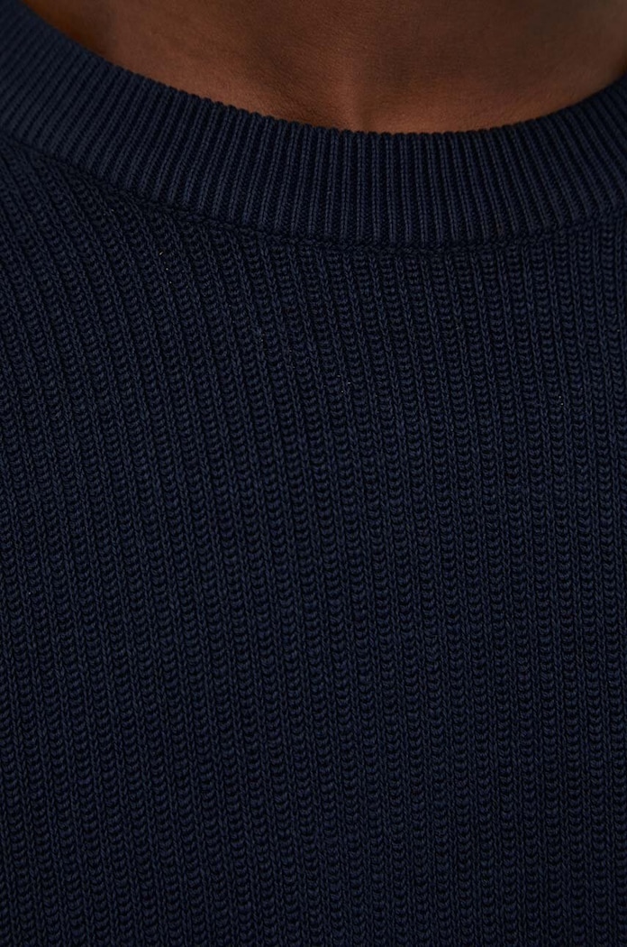 Marc O'Polo sweter bawełniany M28502360124 granatowy