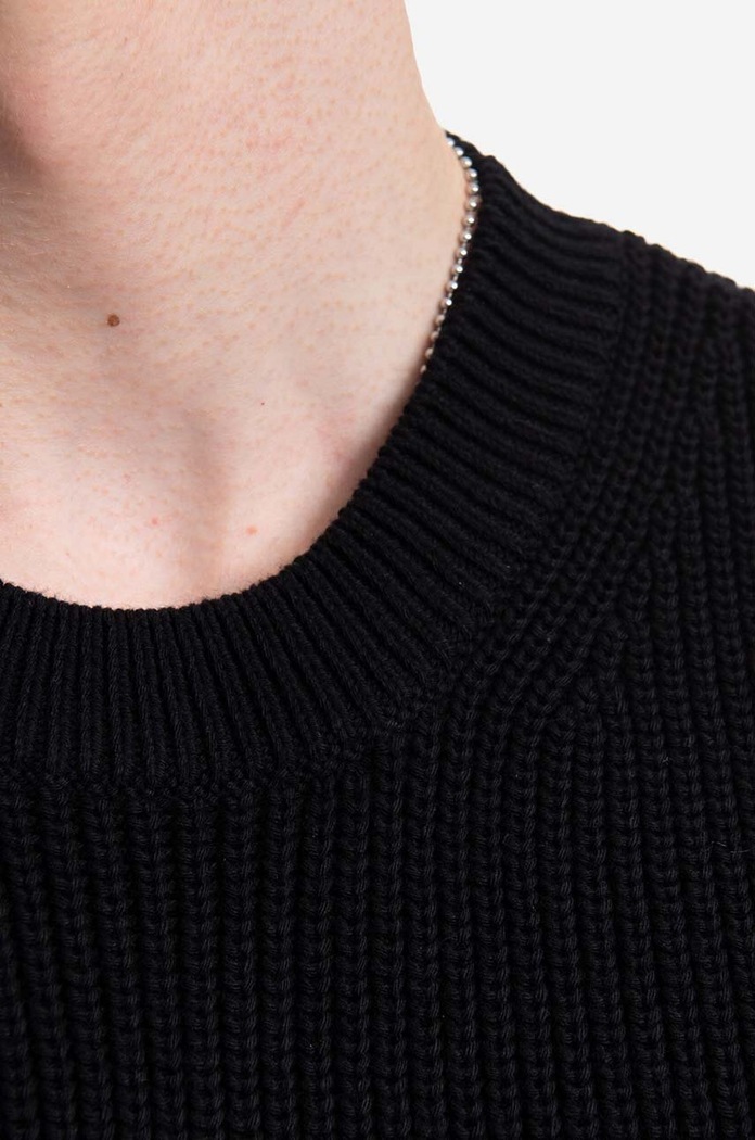 A-COLD-WALL* pulover Patch Pocket Knit negru ACWMK094