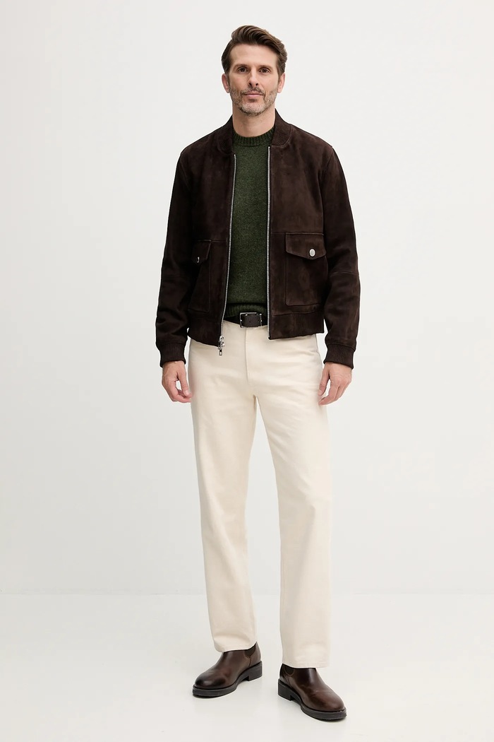 Вовняний светр United Colors of Benetton 103MK1N24 зелений AW25