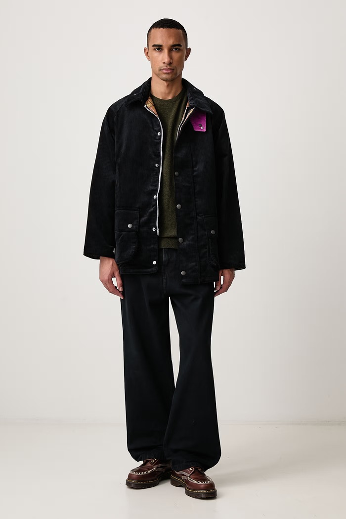 Barbour Sweter męski wełniany MKN0345 zielony AA00
