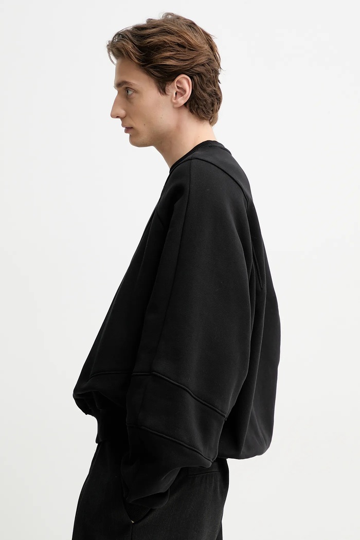 Odzież HELIOT EMIL Bluza bawełniana SS25.M.08.062.BLK01.CO czarny