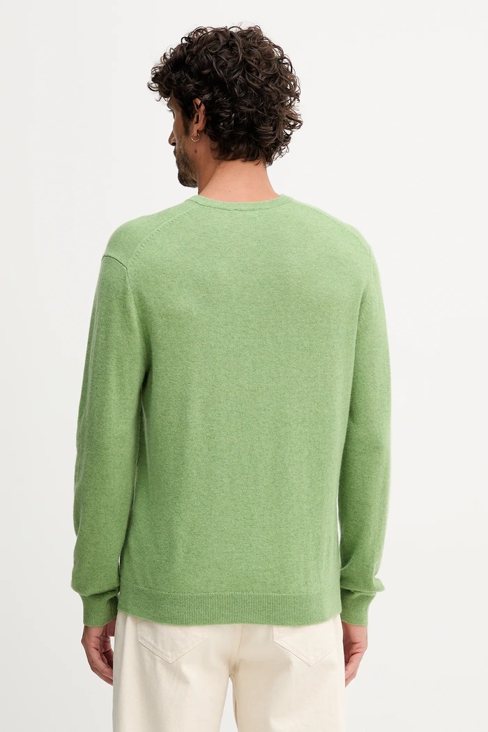 Odzież United Colors of Benetton sweter wełniany 1002U4407 zielony