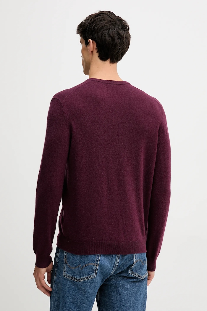 Одяг United Colors of Benetton Вовняний светр United Colors of Benetton 1002U4407 бордо