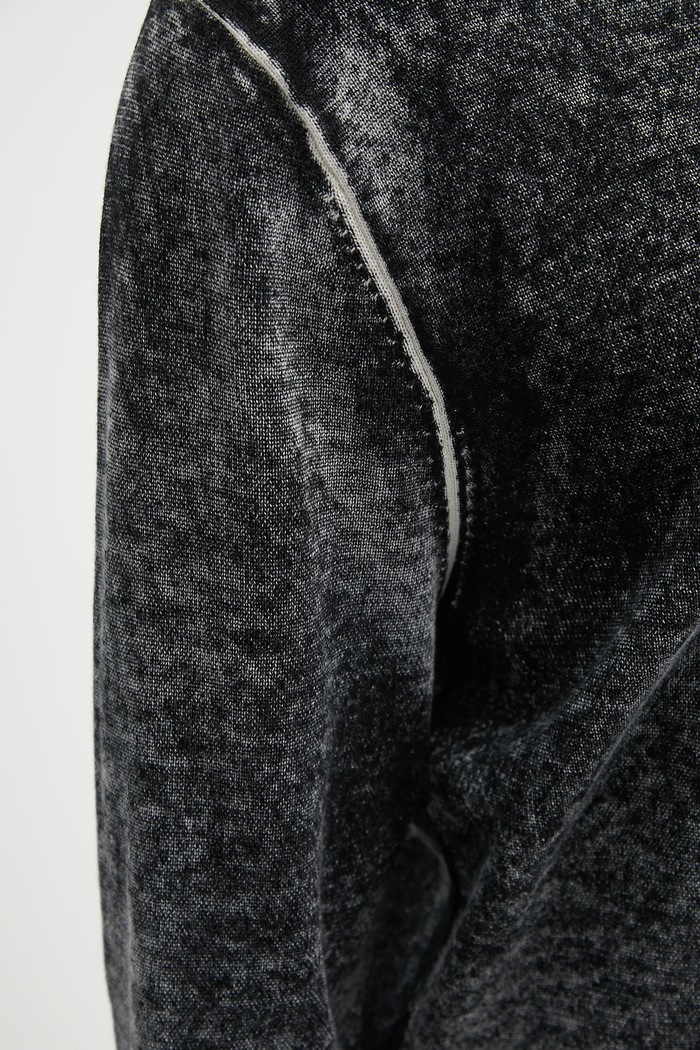 Pamučni pulover Diesel K-LORENZO A14849.0BEAR siva