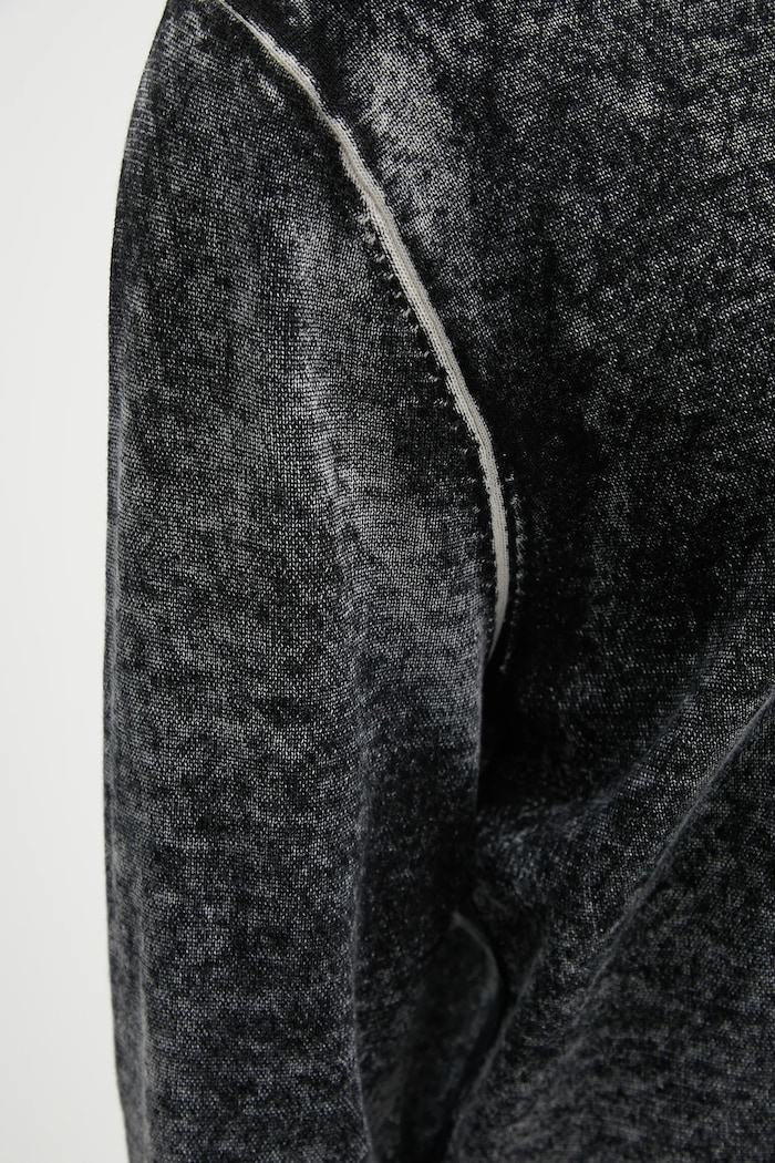 Pamučni pulover Diesel K-LORENZO A14849.0BEAR siva
