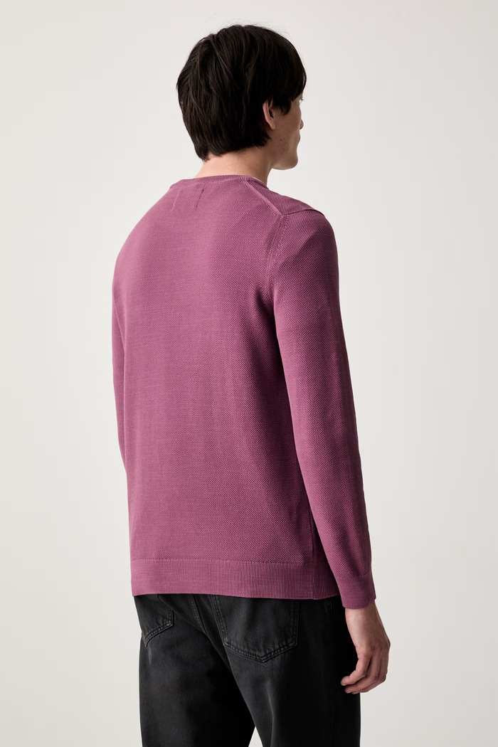 Odzież Marc O'Polo sweter męski bawełniany 5000009413 różowy