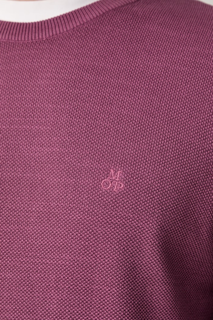 Marc O'Polo sweter męski bawełniany 5000009413 różowy