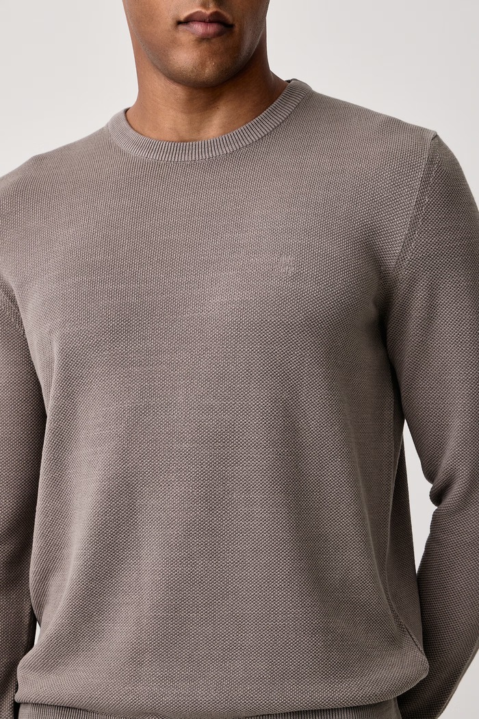 Sweter męski bawełniany Marc O'Polo 5000009413 beżowy