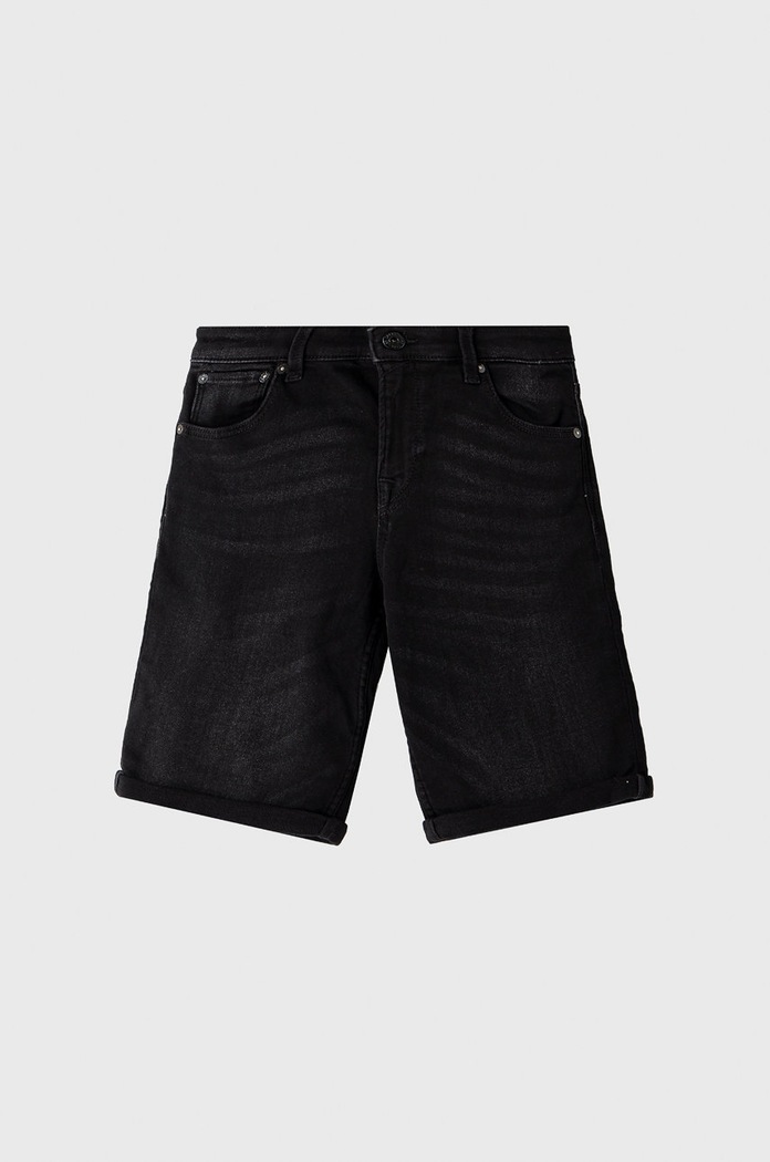Jack & Jones Szorty jeansowe dziecięce z elastanem szary 12167643