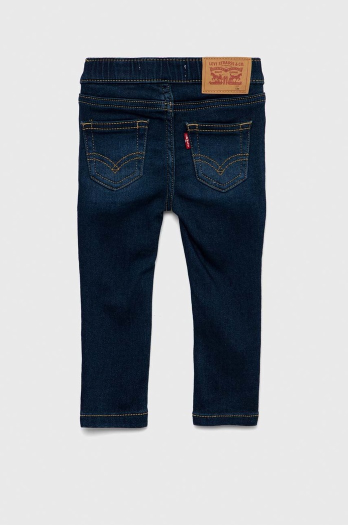 Rifle pre bábätká Levi's 6EC946.NOS tmavomodrá AA00