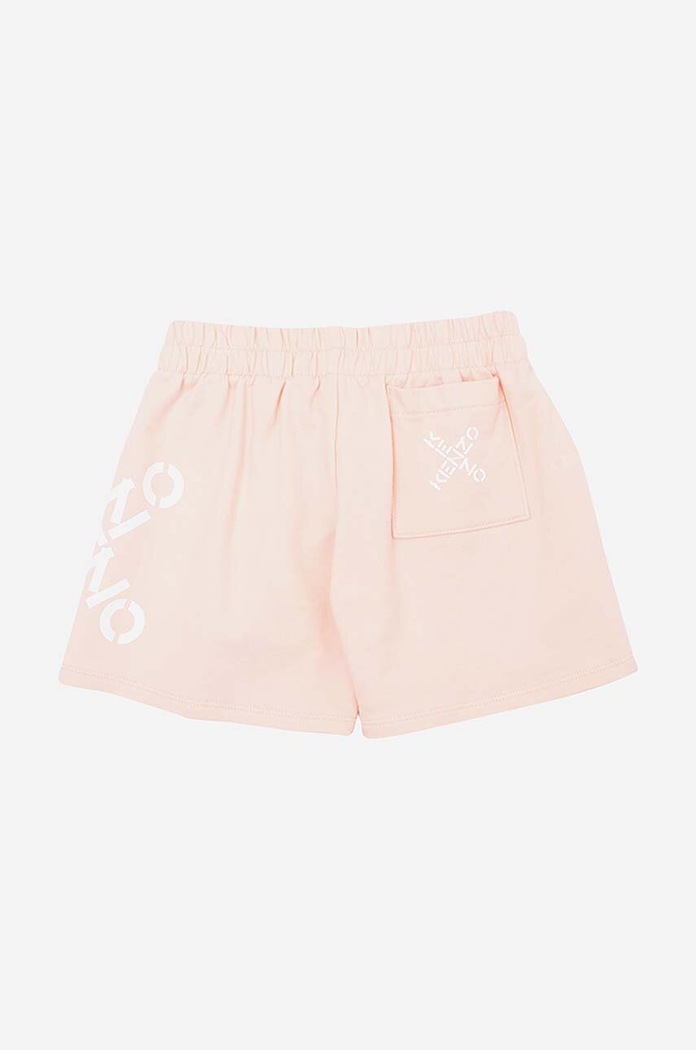 Kenzo Kids szorty dziecięce K14200 różowy AA00