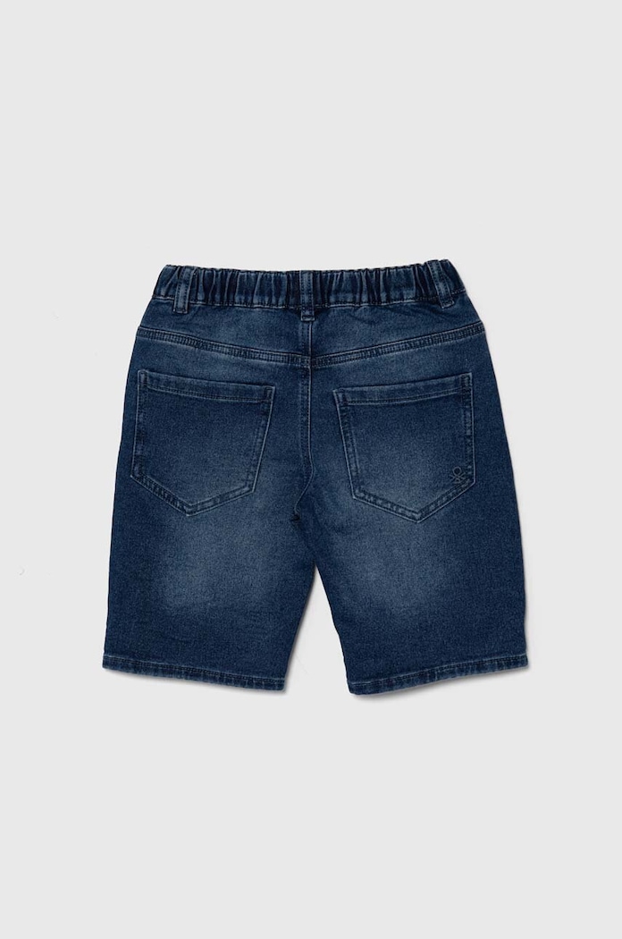 United Colors of Benetton pantaloni scurti din denim pentru copii 49BPC9015.G.Continuativ albastru AA00