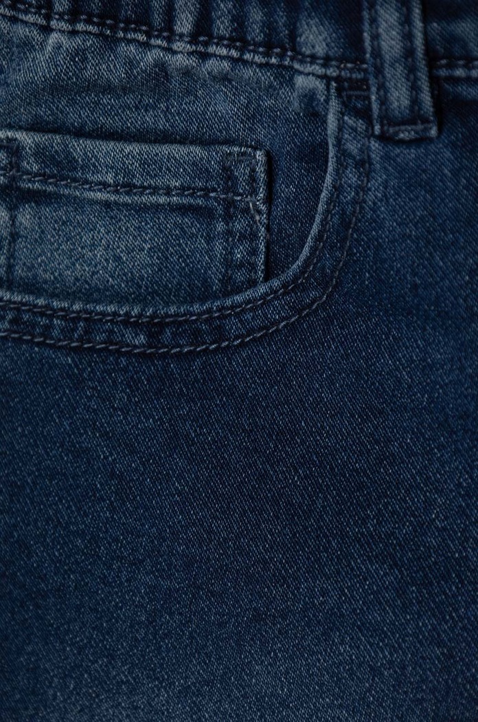 Băieți United Colors of Benetton pantaloni scurti din denim pentru copii 49BPC9015.G.Continuativ albastru