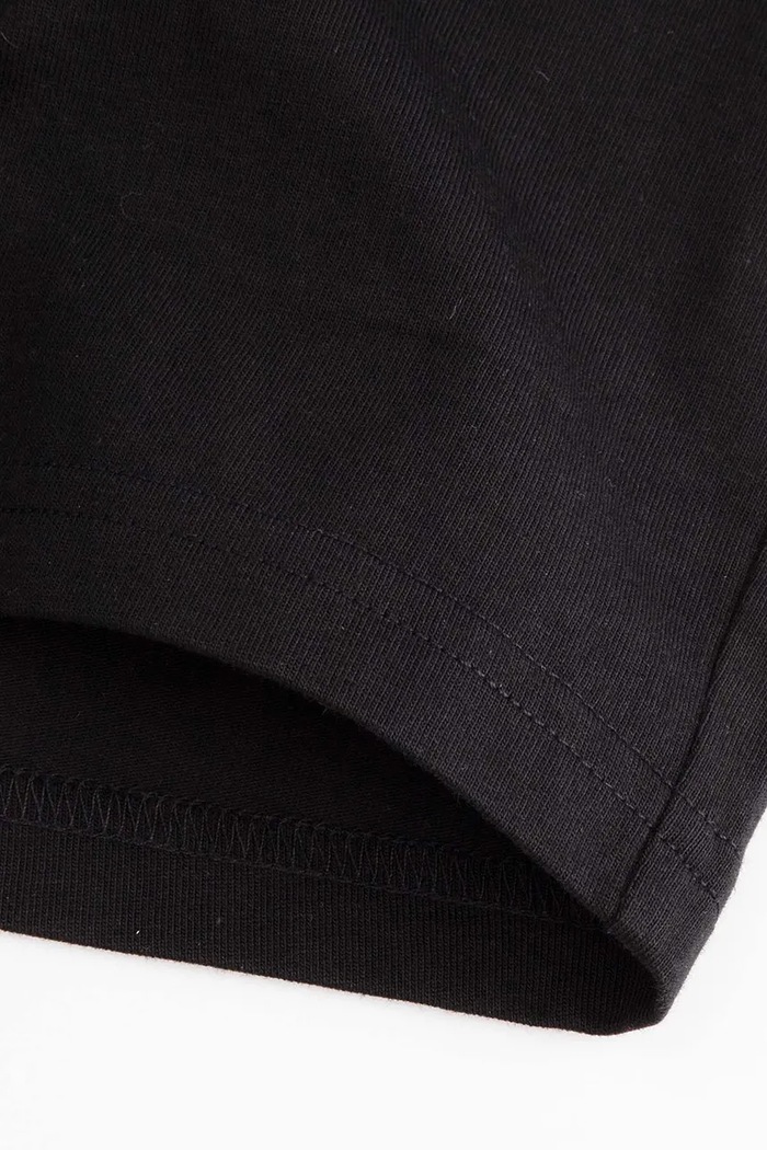 Coccodrillo pantaloni scurți din bumbac pentru copii XCX121401BAG negru