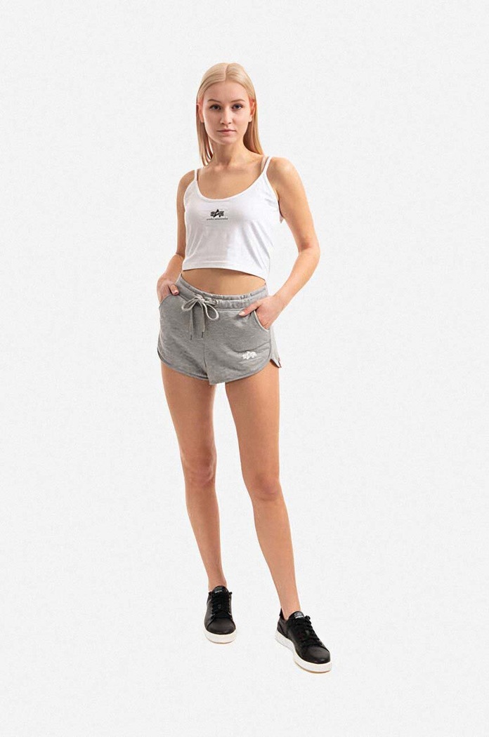 Kraťasy Alpha Industries 116054.230 šedá AA00