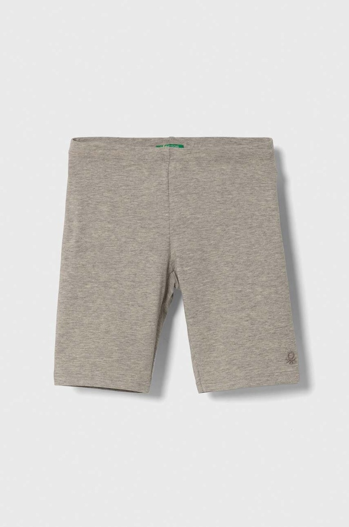 Dětské kraťasy United Colors of Benetton pletenina šedá 3MT1C901D.G.NOS