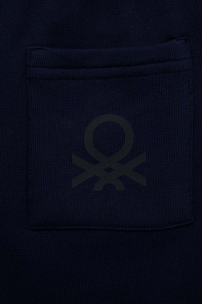 Chłopiec United Colors of Benetton szorty bawełniane dziecięce 3J70G900P.P.NOS granatowy