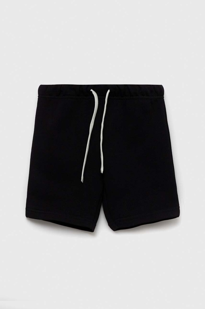 Παιδικό βαμβακερό σορτς United Colors of Benetton casual μαύρο 3J70G900P.P.NOS