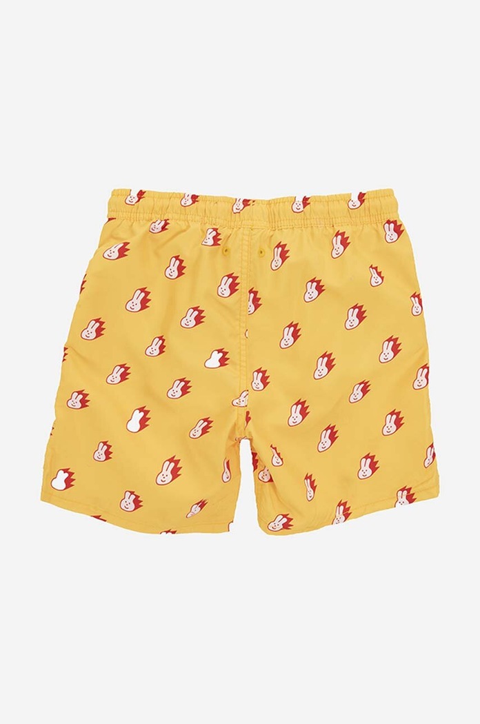Otroške kratke hlače Happy Socks Bunny KBUN116.2200. rumena AA00