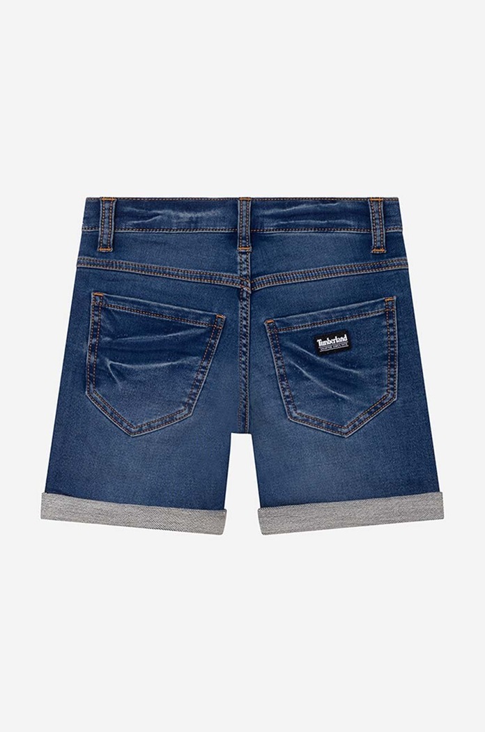 Chłopiec Timberland Szorty jeansowe dziecięce Bermuda Shorts T24B75.Z25 niebieski