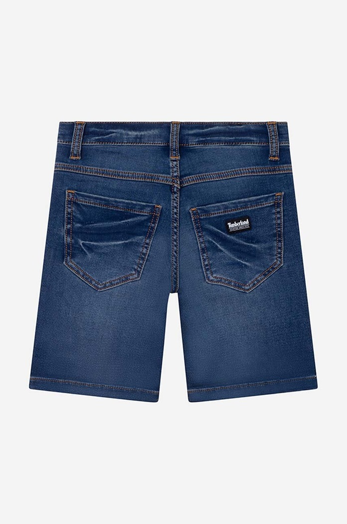 Szorty jeansowe dziecięce Bermuda Shorts Timberland T24B75.Z25 niebieski