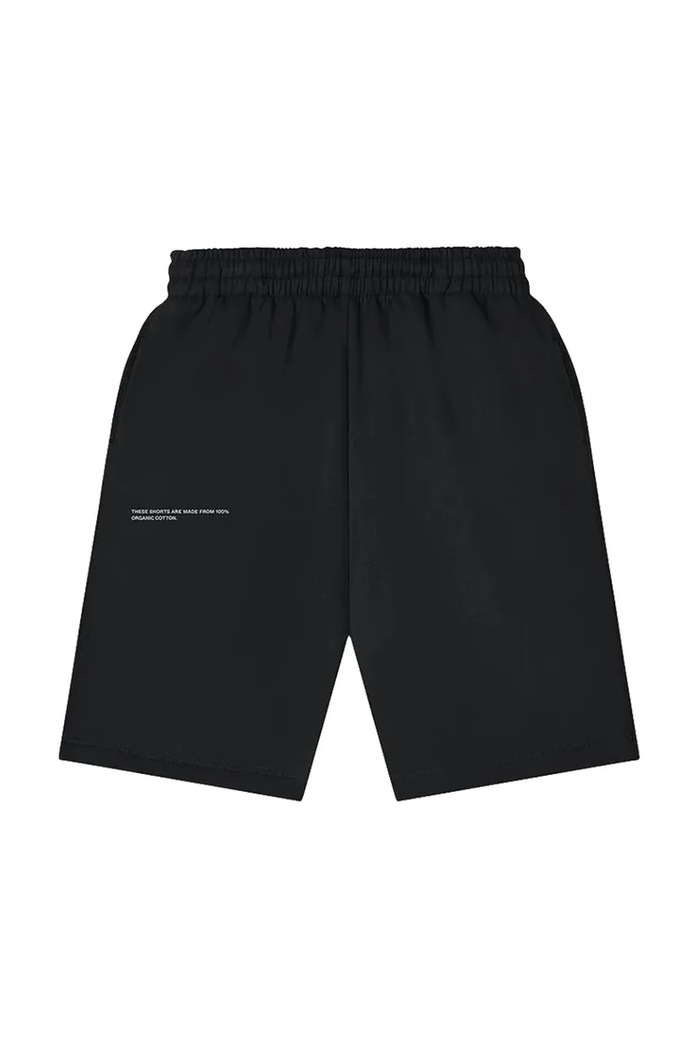 Pangaia rövidnadrág KIDS' 365 MIDWEIGHT LONG SHORTS hétköznapi fekete 10000425.CORE