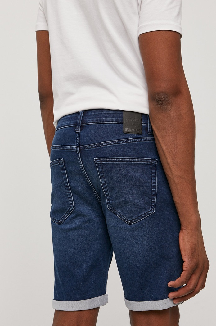 Odzież Only & Sons Szorty jeansowe 22018582 granatowy