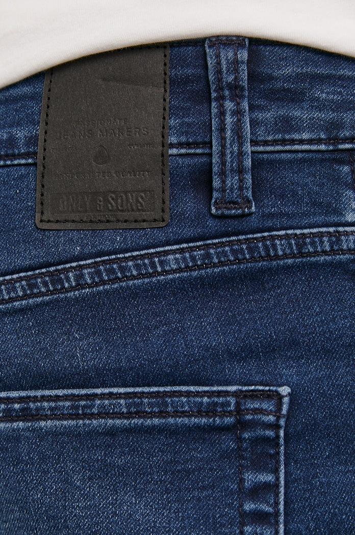 Only & Sons Szorty jeansowe granatowy 22018582