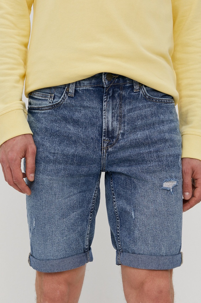 Only & Sons Szorty jeansowe tkanina niebieski 22019567