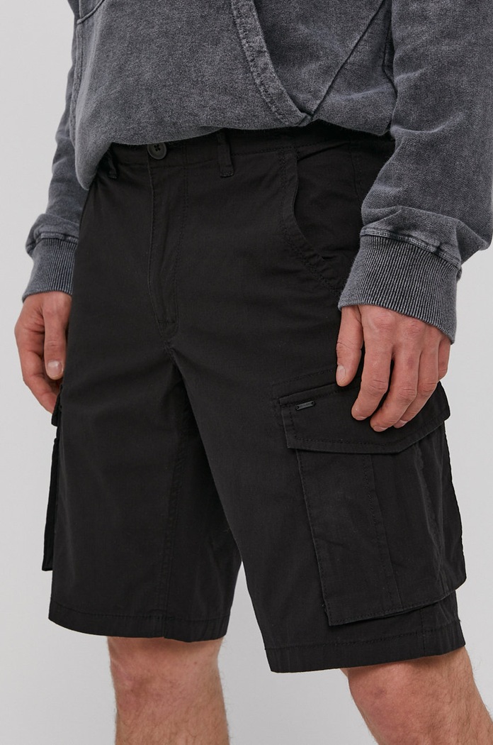 Only & Sons Szorty z elastanem czarny 22019487