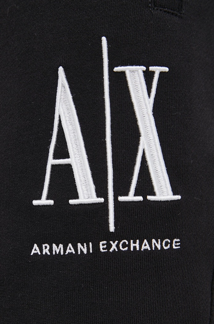 Armani Exchange Pantaloni scurți negru 8NZSPA.ZJ1ZZ.NOS