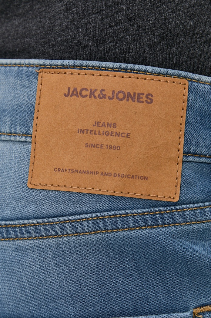 Rifľové krátke nohavice Jack & Jones modrá 12166263