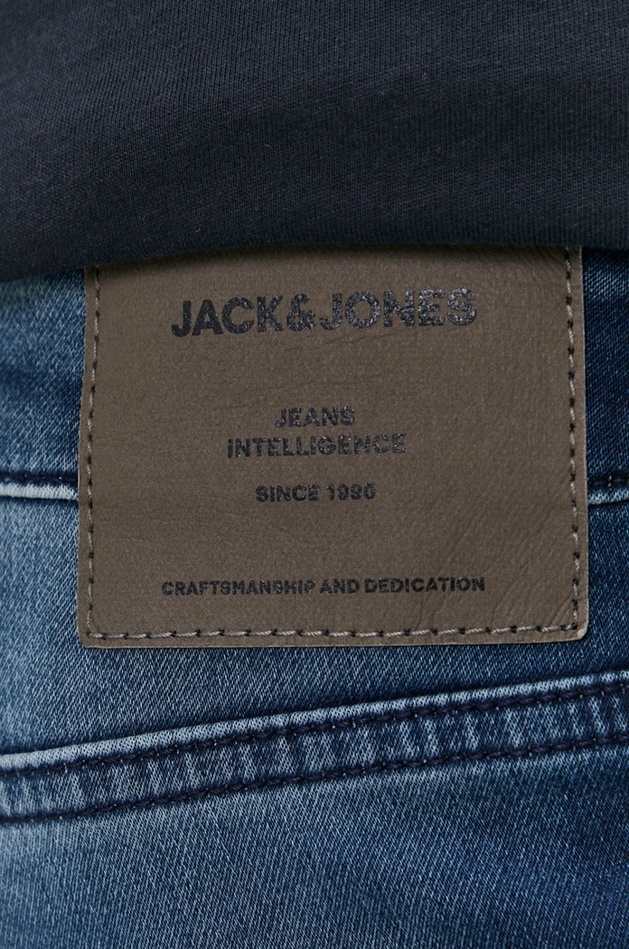 Rifľové krátke nohavice Jack & Jones Jack & Jones 12166270 tmavomodrá