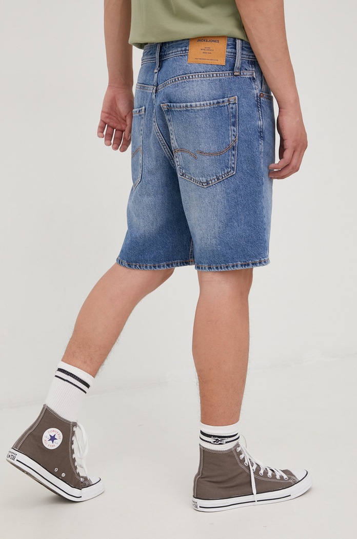 Oblečenie Šortky Jack & Jones 12201730.BlueDenim tmavomodrá