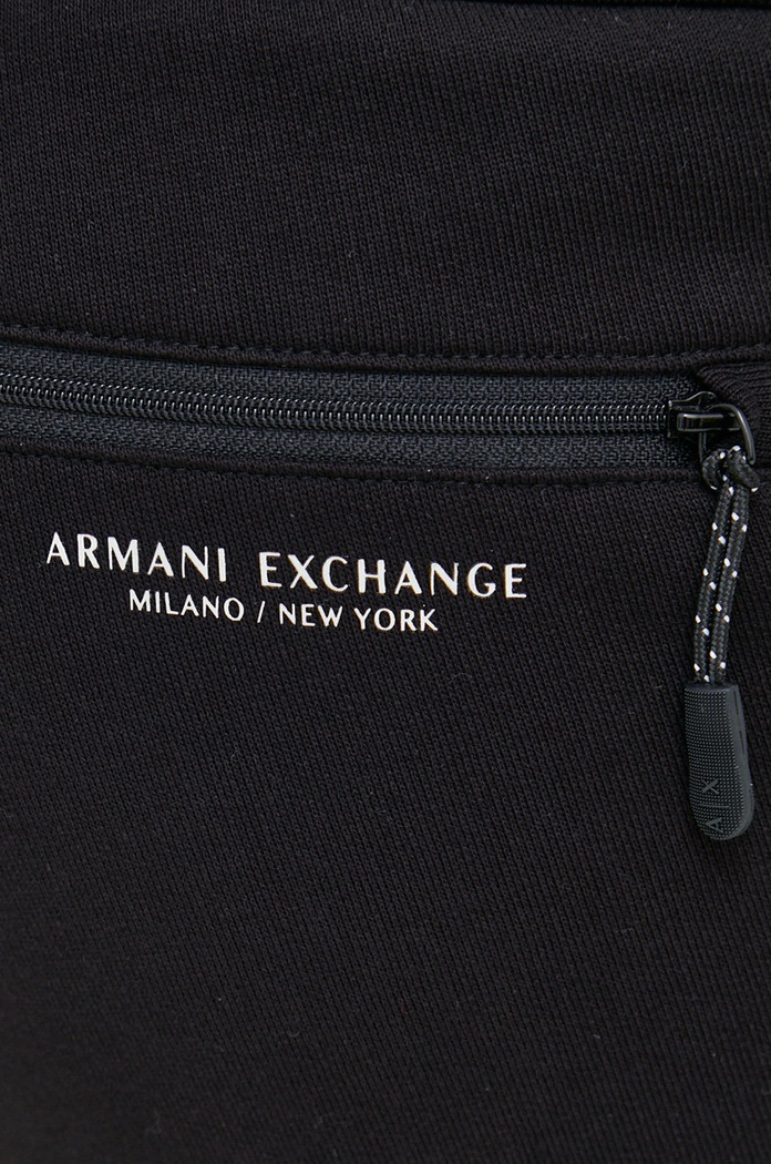 Îmbrăcăminte Armani Exchange pantaloni scurti din bumbac 8NZS75.ZJKRZ.NOS negru