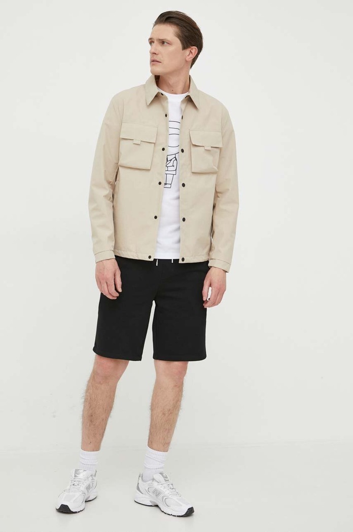 Karl Lagerfeld Kraťasy Karl Lagerfeld 500900.705889 černá SS26