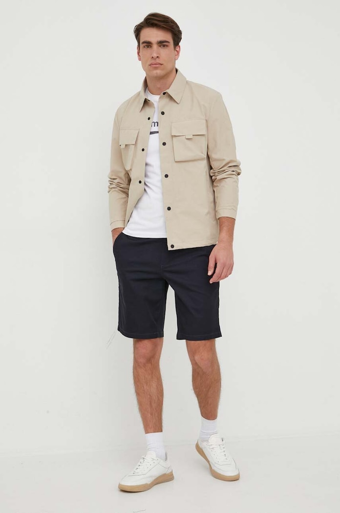 Kratke hlače Armani Exchange 8NZS42.ZN1RZ.NOS mornarsko plava AA00