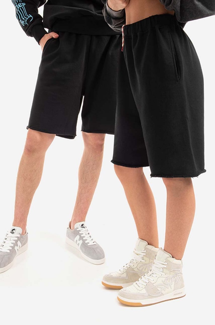 Aries cotton shorts Premium Temple cotton black AR33000