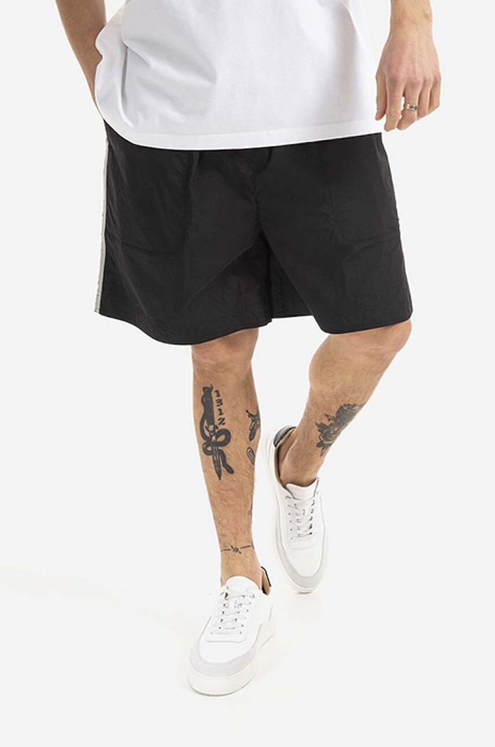 Šortky Tom Wood Achille Shorts Water Repellent 22225.987 jednofarebný čierna 22225.987