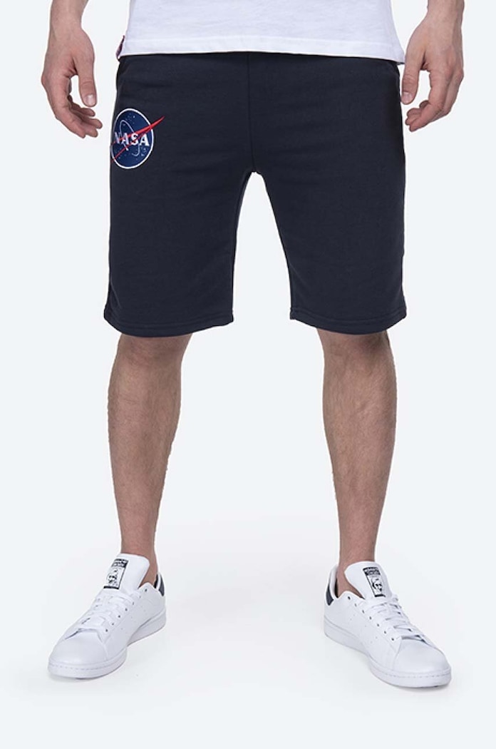 Kraťasy Alpha Industries pletenina námořnická modř 116362.07