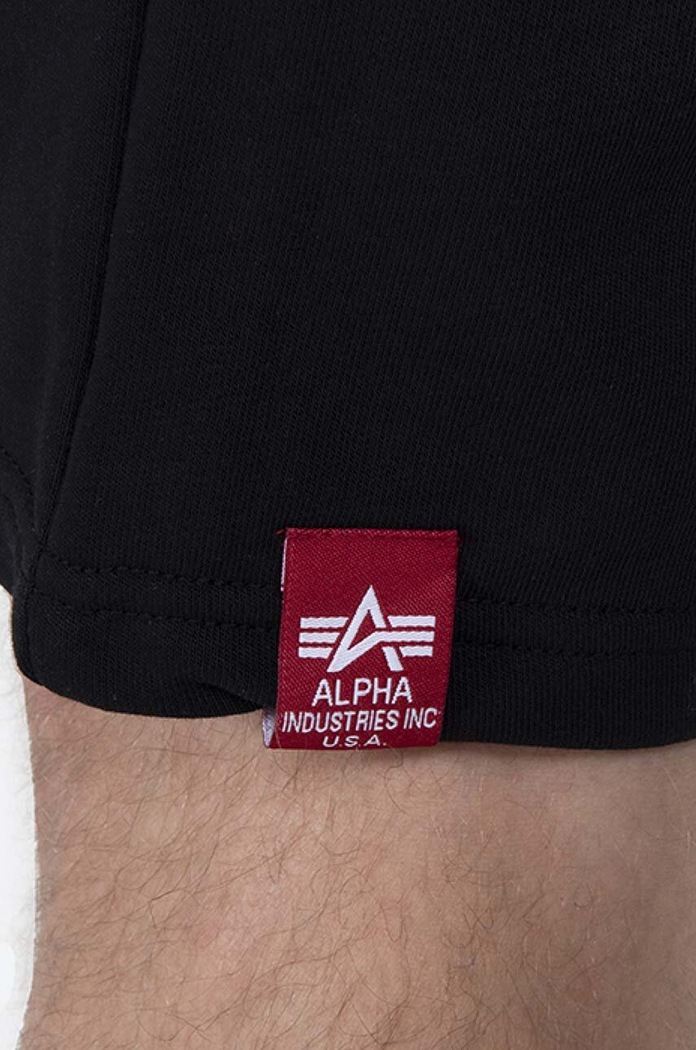 Pantaloni scurți Basic Alpha Industries negru 116364FP.583