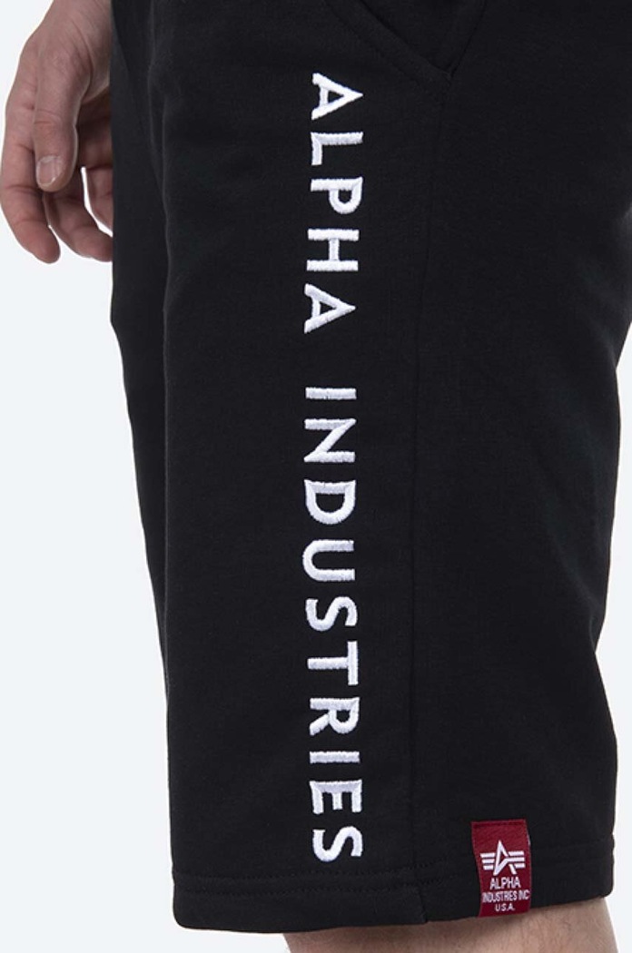 Kraťasy Alpha Industries Al Sweat černá 116365.03