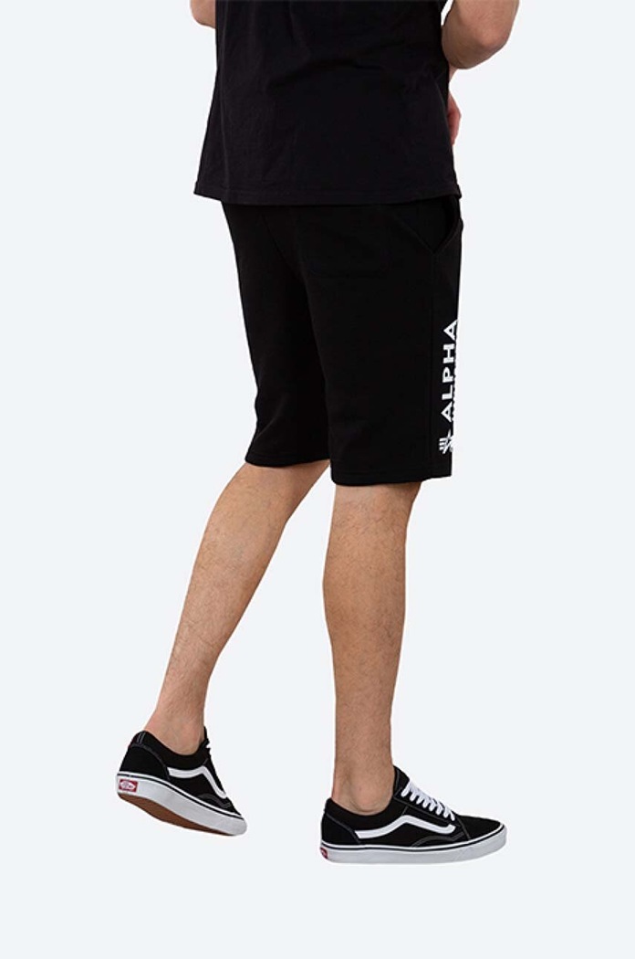 Alpha Industries Pantaloni scurți Basic 116364.03 negru AA00