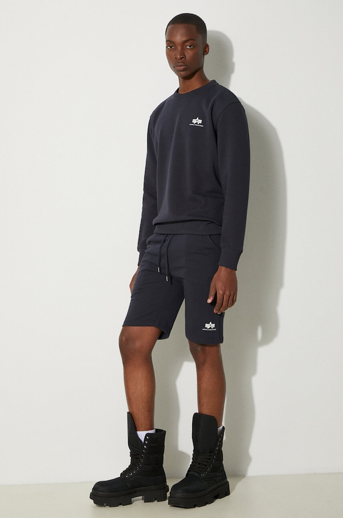 Alpha Industries szorty Basic 116363.07 granatowy SS24