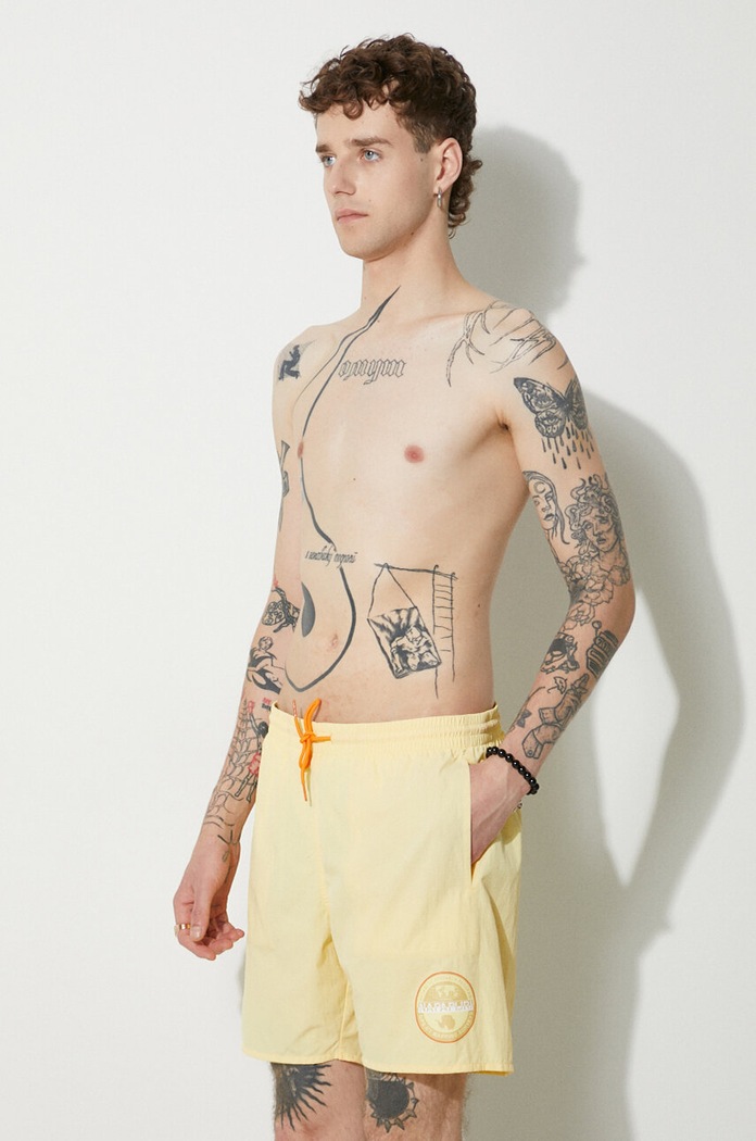 Abbigliamento Napapijri pantaloncini da bagno NA4G5C.YB5 giallo