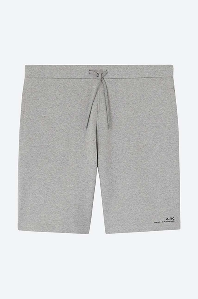 A.P.C. szorty bawełniane Item Short COEAS.H10148 szary