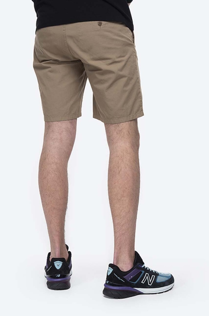 Clothing Norse Projects cotton shorts Aros Light Twill Shorts N35.0237.0966 brown